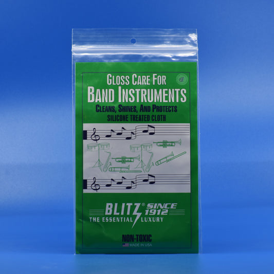 Blitz Gloss Care Cloth for Band Instruments