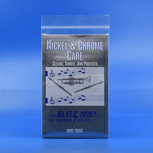 Blitz Nickel and Chrome Care Cloth