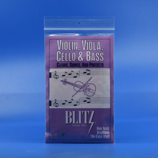 Blitz Violin, Viola, Cello and Bass Care Cloth