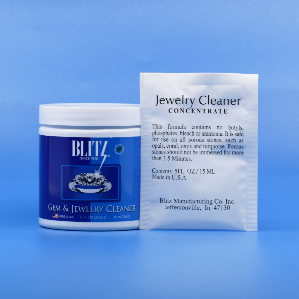 Blitz Gem & Jewelry Cleaner with Concentrate Packet